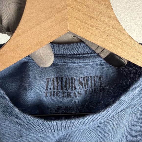 OFFICIAL Taylor Swift Eras Tour T Shirt Merch Band Swifty Double Sided Small - Picture 5 of 6